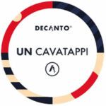 Logo Decanto 'Un Cavatappi', premio per Zefiro Ortrugo Colli Piacentini DOC. Riconoscimento enologico per vino fermo.