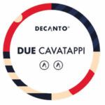 Riconoscimento Decanto Due Cavatappi per Bollo Rosso Gutturnio Classico Superiore DOC, simbolo di qualità del vino.