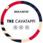 Riconoscimento Decanto Tre Cavatappi per Malvasia Colli Piacentini DOC. Premio di qualità vini 50 Vendemmie.