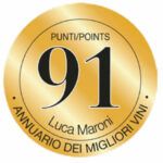 Riconoscimento Luca Maroni 91 punti per Arvange Spumante Metodo Classico Pas Dosé. Annunario dei migliori vini.