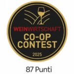 Arvange Brut 0.75: Riconoscimento Weinwirtschaft Co-op Contest 2025, 87 Punti. Sigillo di qualità per vino.