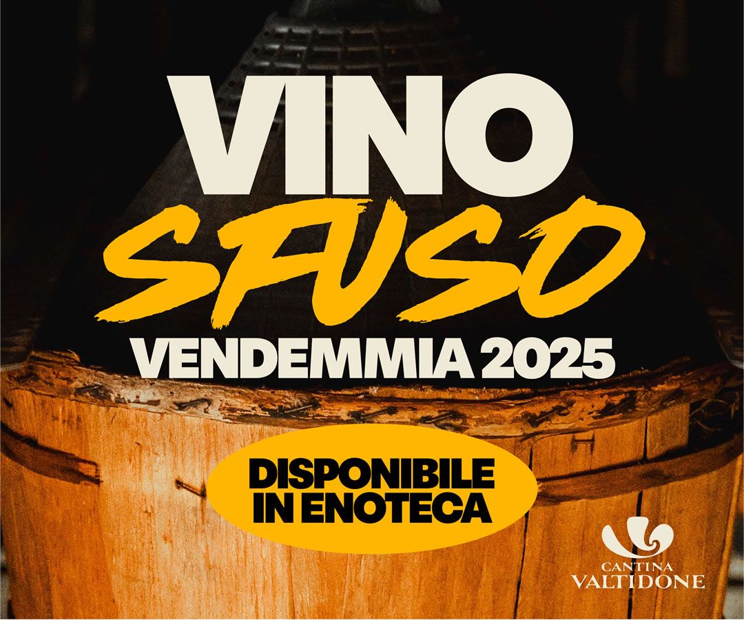 Vino sfuso Vendemmia 2025. Disponibile in enoteca Cantina Valtidone. Immagine promozionale del vino locale di alta qualità.